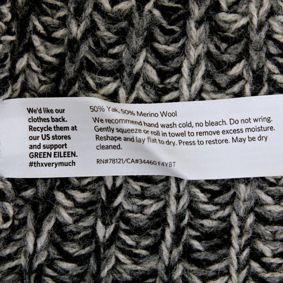 Eileen Fisher Yak Merino Wool Blend Knit Sweater Vest - Picture 7 of 9